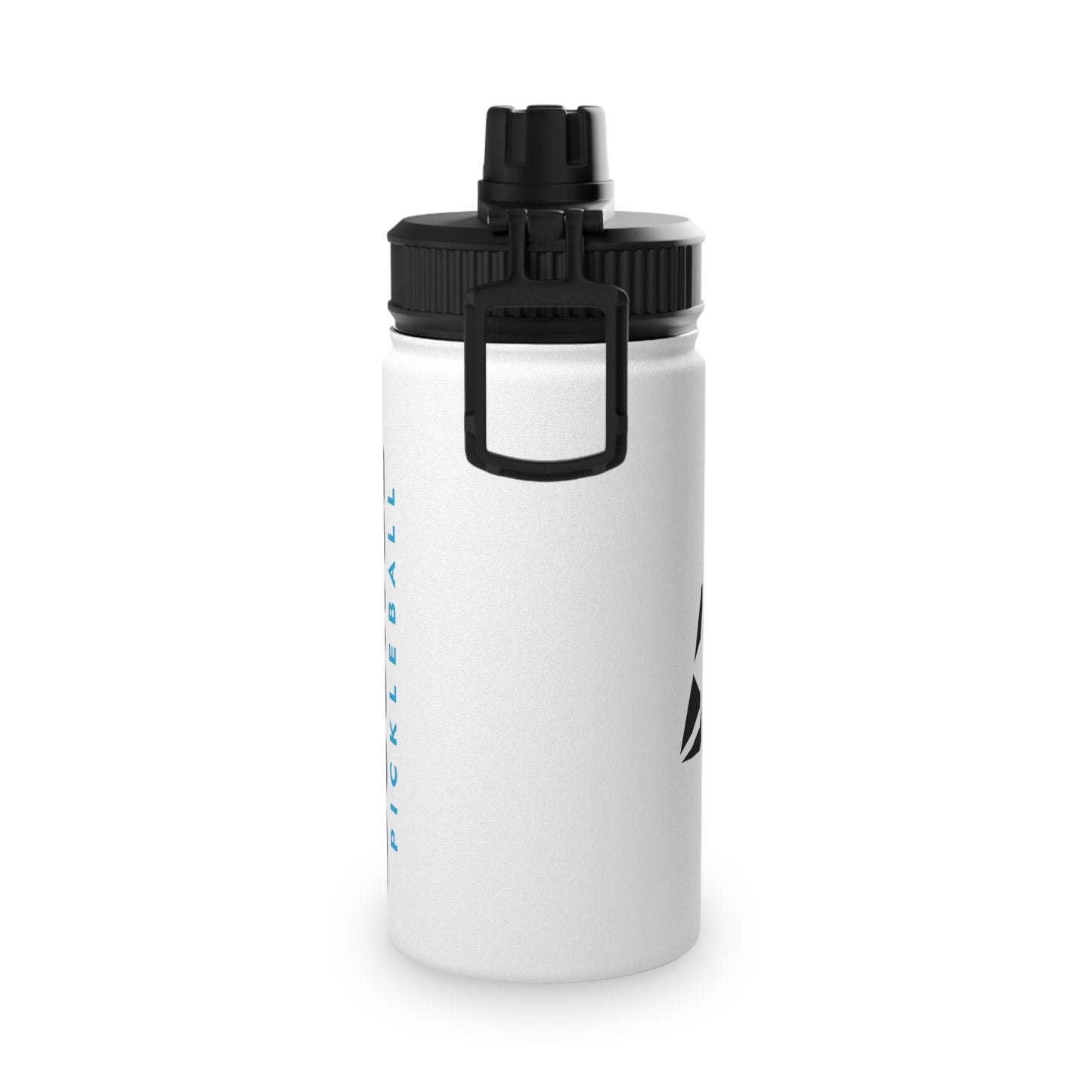 Motivational Sports Water Bottle - Stainless Steel Sports Lid, 'Believe' Fitness Hydration Bottle