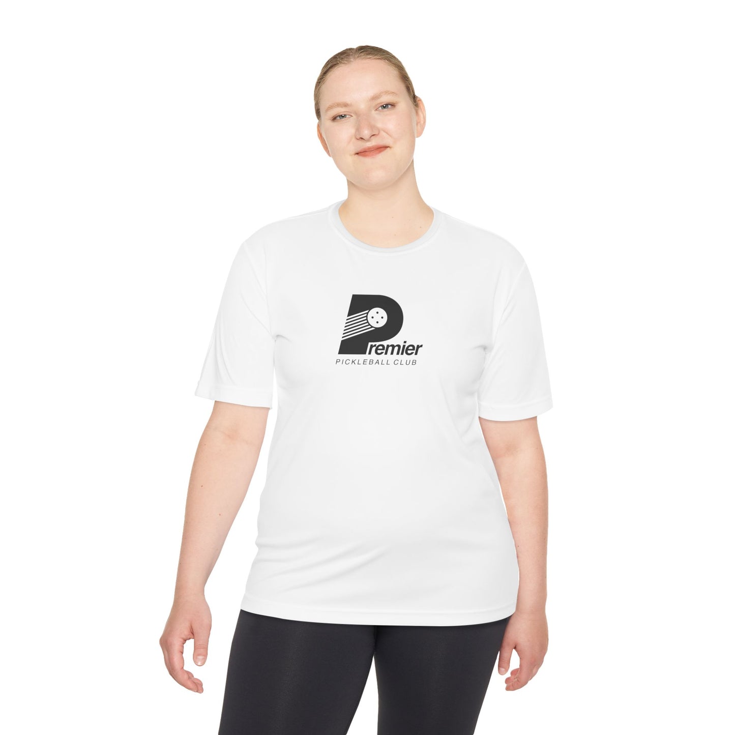 Premier Pickleball Moisture-Wicking Tee - White