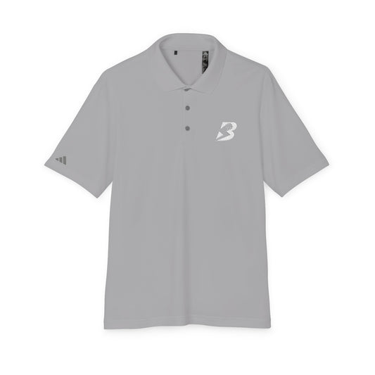 Performance Polo — Blue 'B' Logo Golf & Work Shirt