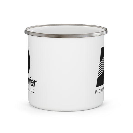 Enamel Mug - Premier Pickleball Logo Camping Cup