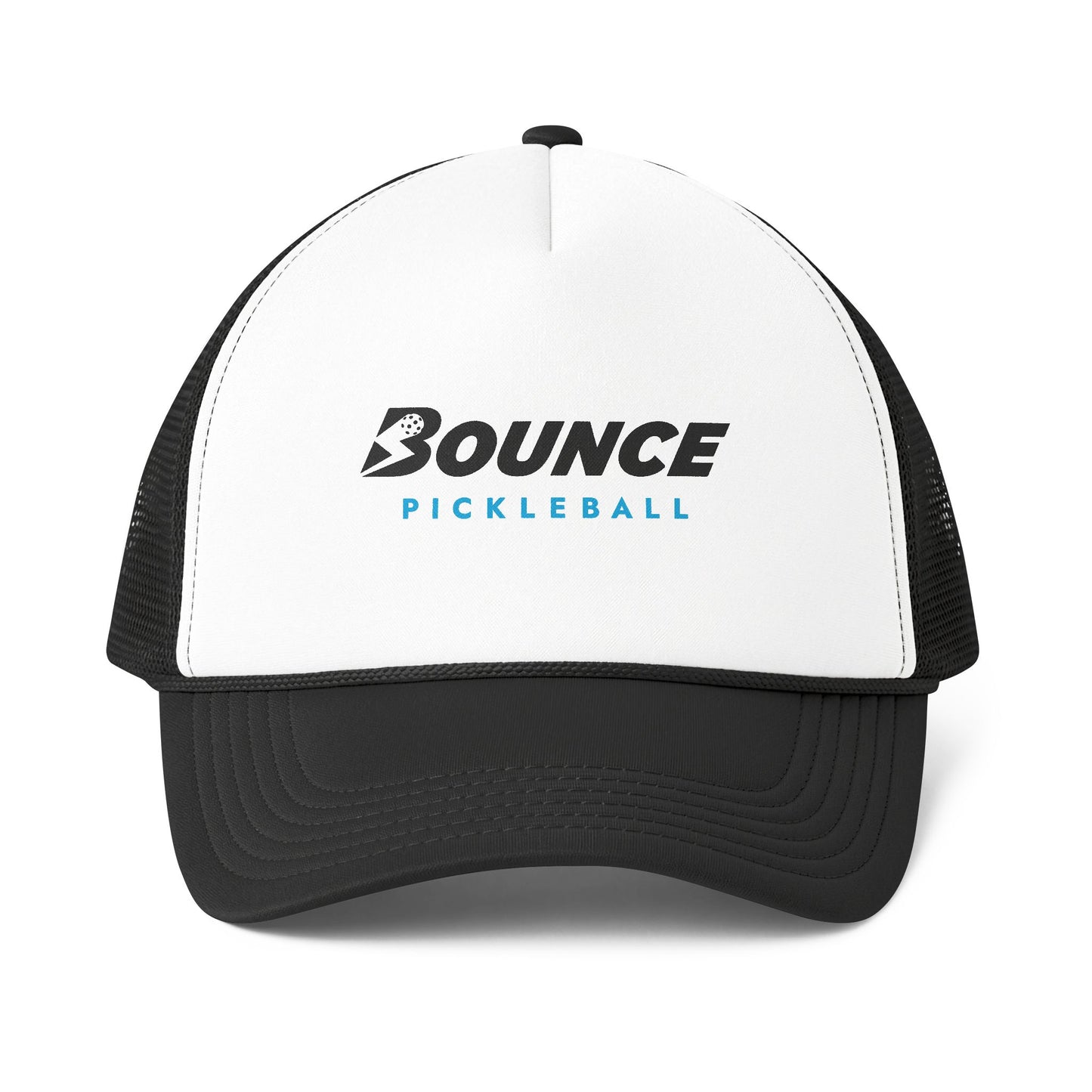 Bounce Pickleball Trucker Hat — Mesh-Back Foam Cap for Players
