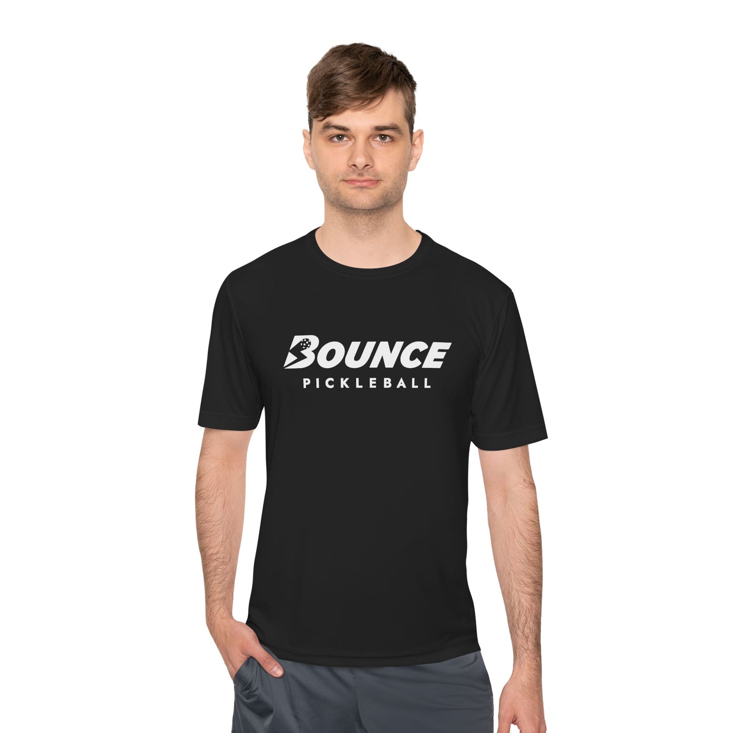 Bounce Pickleball Moisture-Wicking Tee