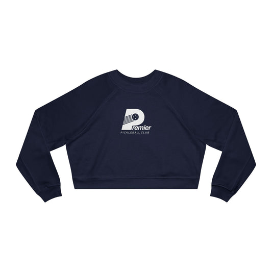 Premier Pickleball Cropped Pullover — Women's Casual Athletic Fleece