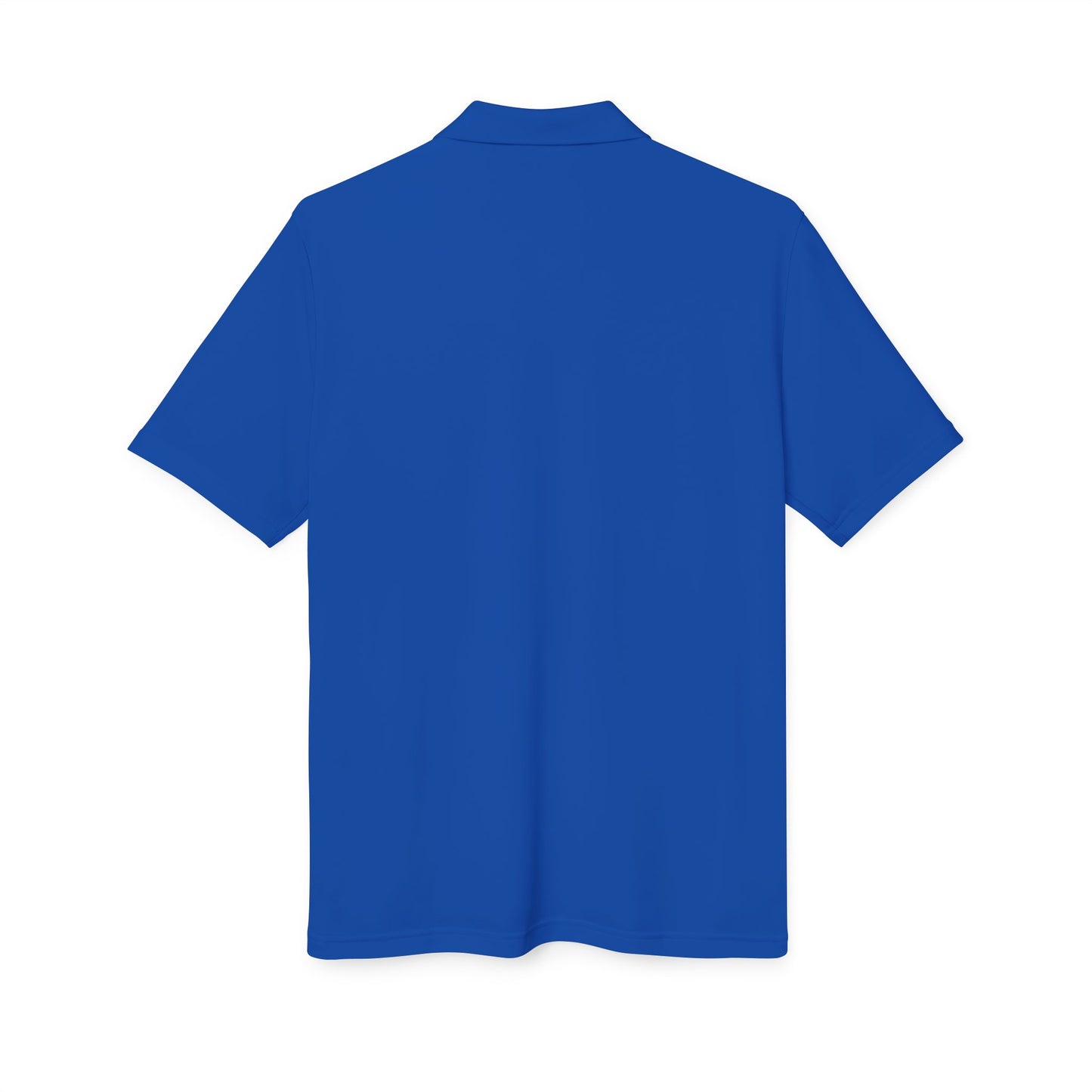Performance Polo — Blue 'B' Logo Golf & Work Shirt