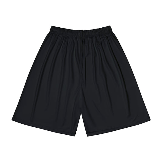 Men’s Athletic Shorts — Black Sports Shorts with Premier Pickleball