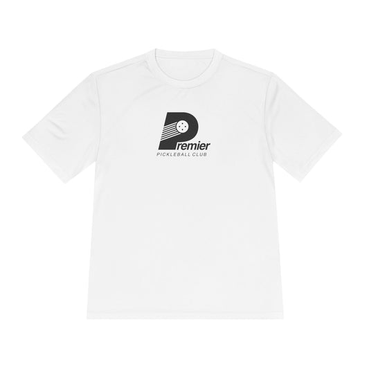 Premier Pickleball Moisture-Wicking Tee - White