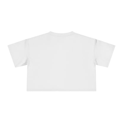 Premier Pickleball Women's Crop Tee — Casual Athletic Crop Top for Pickleball Players - White