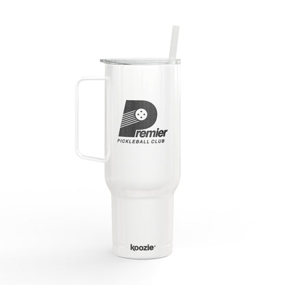 Engraved Insulated Tumbler with Lid — Premier Logo Travel Mug