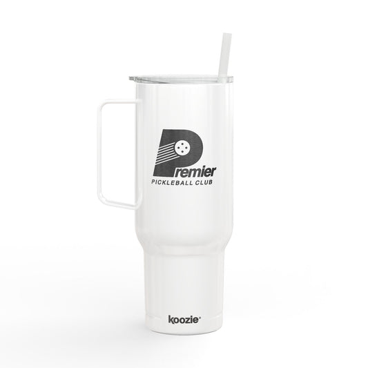 Engraved Insulated Tumbler with Lid — Premier Logo Travel Mug