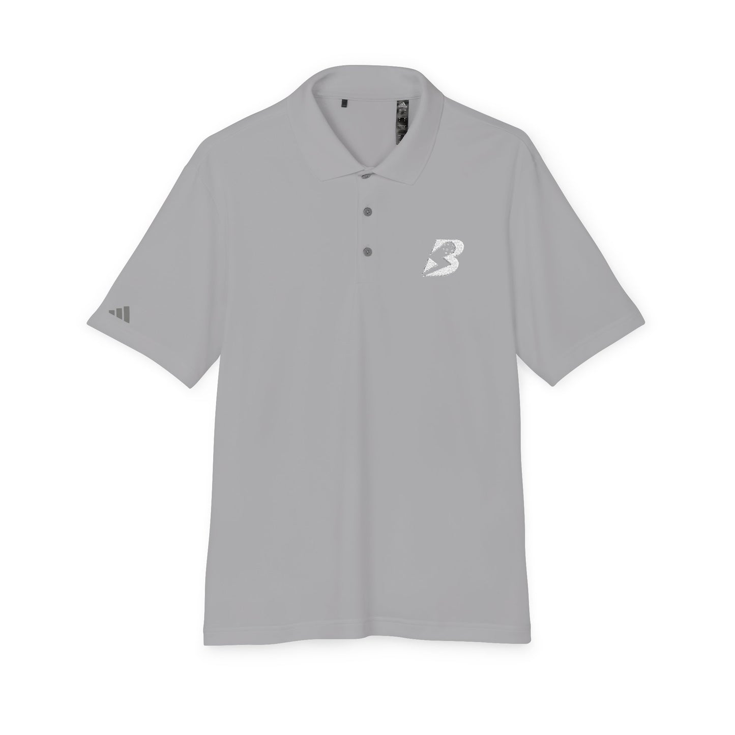 Performance Polo — Blue 'B' Logo Golf & Work Shirt
