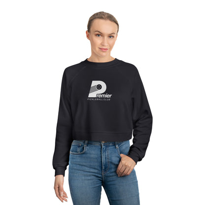 Premier Pickleball Cropped Pullover — Women's Casual Athletic Fleece