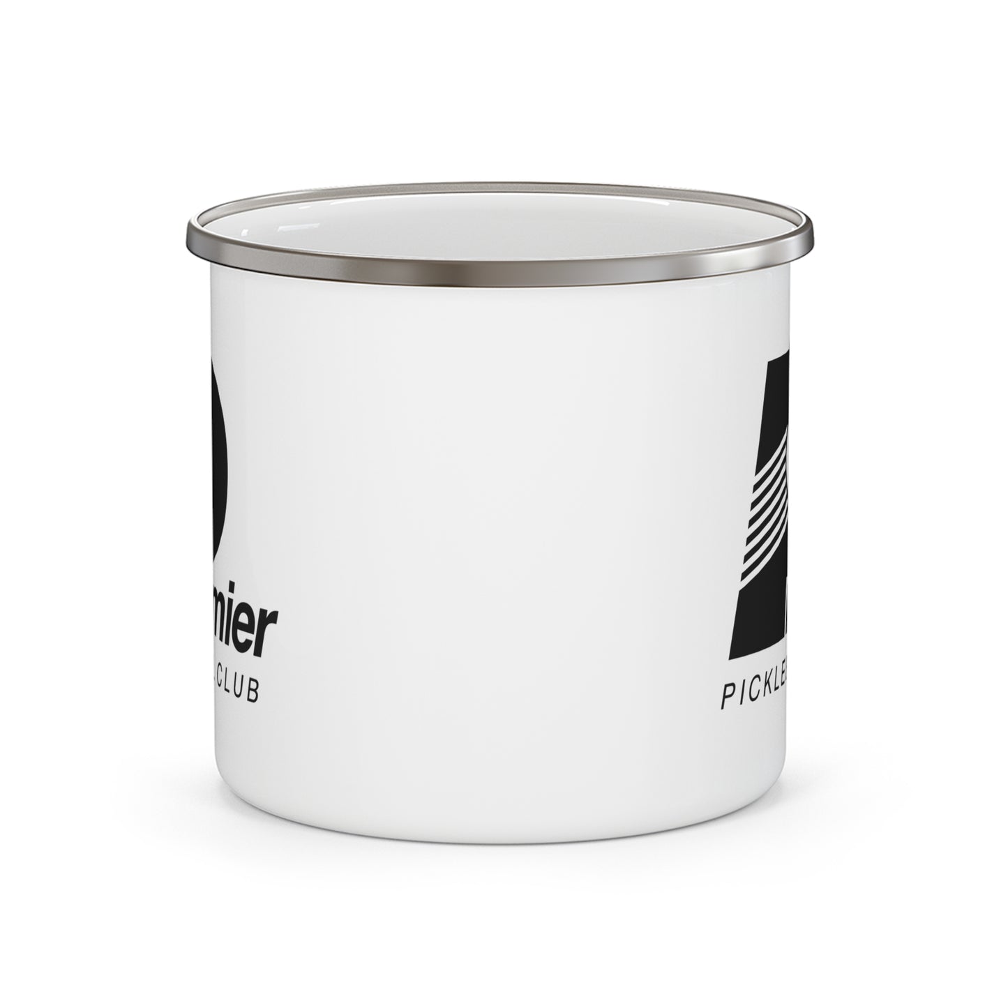 Enamel Mug - Premier Pickleball Logo Camping Cup
