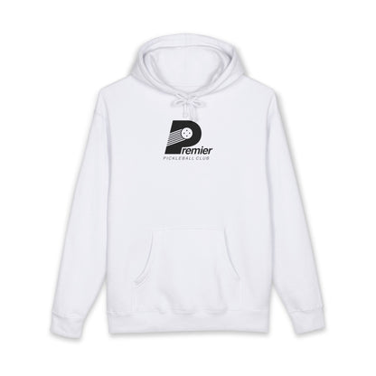 Premier Pickleball Unisex Heavyweight Hooded Sweatshirt - White
