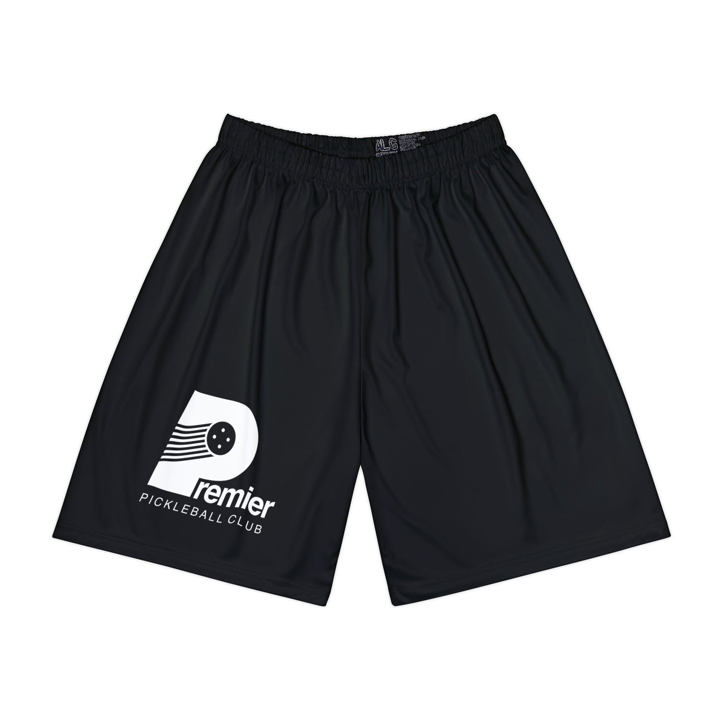 Men’s Athletic Shorts — Black Sports Shorts with Premier Pickleball