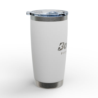 Bounce Pickleball 20oz Engraved Tumbler — Insulated Stainless Steel Travel Cup
