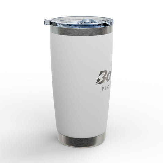 Bounce Pickleball 20oz Engraved Tumbler — Insulated Stainless Steel Travel Cup
