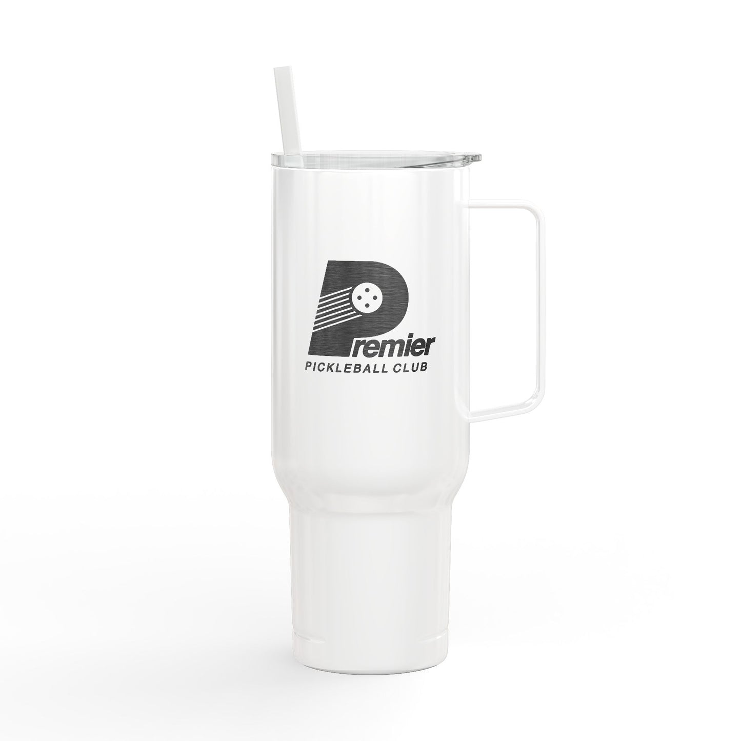 Engraved Insulated Tumbler with Lid — Premier Logo Travel Mug