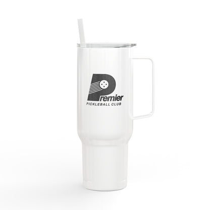Engraved Insulated Tumbler with Lid — Premier Logo Travel Mug
