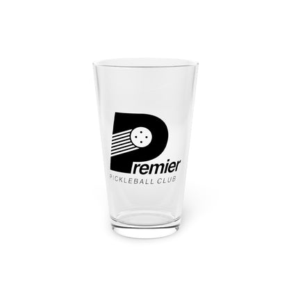 Premier Pint Glass — 'Bounce Pickleball' 16oz Beer Glass