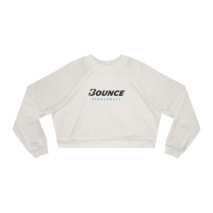 Bounce Kickball Cropped Pullover — Women's Casual Athletic Fleece