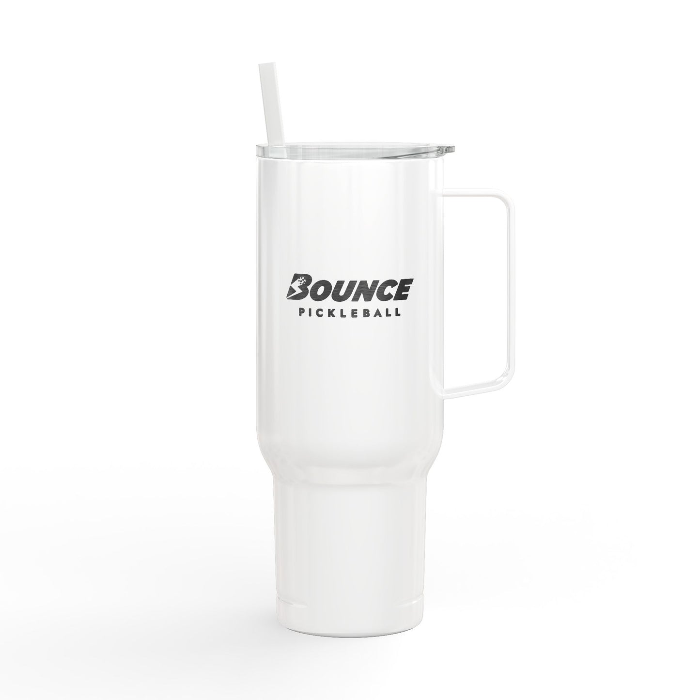 40oz Engraved Insulated Tumbler with Lid — Sports Logo Travel Mug
