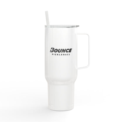 40oz Engraved Insulated Tumbler with Lid — Sports Logo Travel Mug